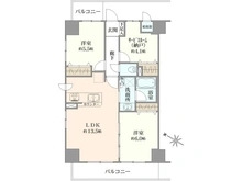 【神奈川県/平塚市明石町】ナイスアーバン湘南平塚明石町 間取り図