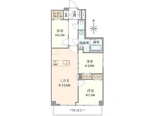 【神奈川県/藤沢市南藤沢】ライオンズマンション藤沢 間取り図