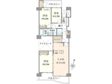 【神奈川県/大和市西鶴間】ハイネスアミティ鶴間壱番館 間取り図