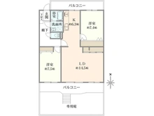 【神奈川県/藤沢市辻堂西海岸】藤沢ニューライフ 7号棟 間取り図