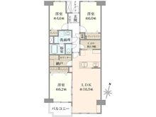 【神奈川県/平塚市菫平】パレ平塚すみれ平参番館 間取り図