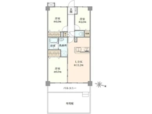 【神奈川県/平塚市虹ケ浜】ダイアパレス湘南虹ヶ浜オーシャンビュー 間取り図