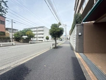 【神奈川県/平塚市袖ケ浜】平塚・袖ヶ浜ヒルズ 前面道路