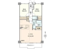 【神奈川県/茅ヶ崎市南湖】ニューイースト湘南茅ヶ崎 間取り図