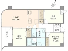 【神奈川県/藤沢市藤が岡】オーベル藤沢・藤が岡II 間取り図