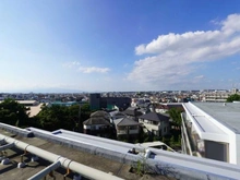 【神奈川県/藤沢市辻堂西海岸】Brillia湘南辻堂海浜公園 眺望：屋上ビューテラスから北西側