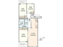 【神奈川県/藤沢市鵠沼神明】湘南ニューライフ 間取り図