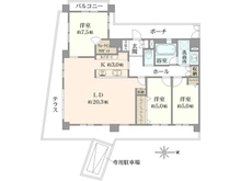 【神奈川県/茅ヶ崎市浜竹】アーバンビュー湘南辻堂サウスヴィラ 間取り図