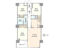 【神奈川県/茅ヶ崎市本村】ライオンズマンション茅ヶ崎中央公園 間取り図