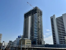 【神奈川県/藤沢市辻堂】THE TOWER 湘南辻堂 建築中の外観