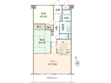 【神奈川県/藤沢市白旗】ベルヴィル藤沢本町 間取り図