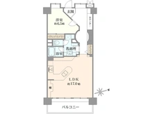 【神奈川県/藤沢市片瀬海岸】ライオンズタワー片瀬江ノ島 間取り図