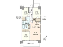 【神奈川県/茅ヶ崎市茅ヶ崎】ルネ湘南茅ヶ崎  間取り図
