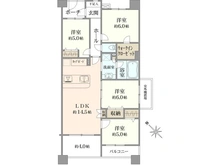 【神奈川県/鎌倉市台】グランシティ北鎌倉 間取り図