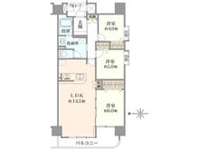 【神奈川県/茅ヶ崎市幸町】ジョイ茅ヶ崎パート1 間取り図