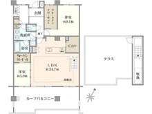 【神奈川県/茅ヶ崎市中海岸】クリオ茅ヶ崎中海岸グランヴィラ 間取り図