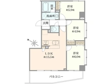 【神奈川県/藤沢市藤沢】アーバンキャッスル湘南藤沢 間取り図