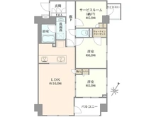 【神奈川県/藤沢市本町】リコットハウス藤沢 間取り図