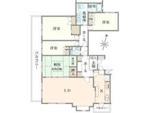 【神奈川県/中郡大磯町大磯】パシフィックパレス大磯 間取り図