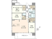 【神奈川県/藤沢市片瀬海岸】クリオ湘南江ノ島グランマーレ 間取り図