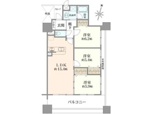 【神奈川県/茅ヶ崎市茅ヶ崎】サーパス茅ヶ崎第2 間取り図