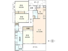 【神奈川県/鎌倉市七里ガ浜東】クリオ鎌倉七里ガ浜 間取り図