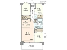 【神奈川県/茅ヶ崎市東海岸南】ヴェレーナグラン茅ヶ崎東海岸 間取り図