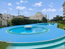 【神奈川県/藤沢市鵠沼海岸】鵠沼スカイマンション マンション内共用プール