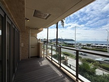 【神奈川県/藤沢市片瀬海岸】グランシティ湘南海岸マリナージュスクエア バルコニー