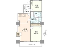 【神奈川県/藤沢市鵠沼東】東急ドエルフェニックス 間取り図