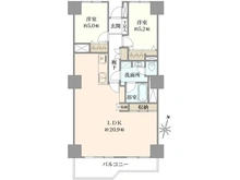 【神奈川県/平塚市高浜台】パークサイド平塚3号棟 間取り図