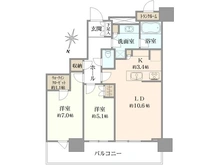 【東京都/新宿区西新宿】パークタワー西新宿 間取り図