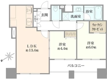 【東京都/渋谷区代々木】ファミール新宿グランスイートタワー 間取り図