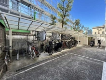 【東京都/港区白金】白金武蔵野コーポラス 駐輪場