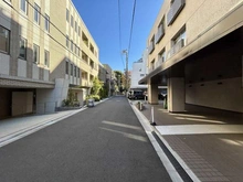 【東京都/港区白金】白金武蔵野コーポラス 前面道路
