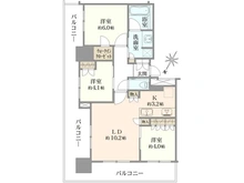 【東京都/千代田区神田東松下町】アルファグランデ千桜タワー 間取り図