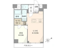 【東京都/目黒区中目黒】マートルコート第2中目黒 間取り図