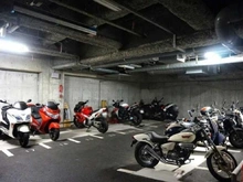 【東京都/新宿区西新宿】シティタワー新宿新都心 共用部：バイク置場