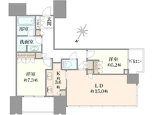 【東京都/港区赤坂】赤坂タワーレジデンス トップオブヒル 間取り図