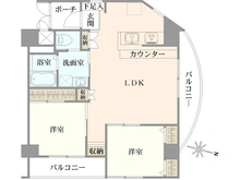 【東京都/新宿区新宿】エバーグリーンパレス新宿 間取り図