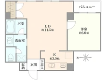 【東京都/渋谷区元代々木町】元代々木桜苑マンション 間取り図