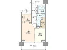 【東京都/渋谷区代々木】シティテラス代々木公園 間取り図