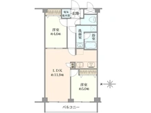 【東京都/渋谷区代々木】藤和参宮橋コープ 間取り図