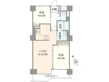 【東京都/渋谷区千駄ヶ谷】北参道ダイヤモンドパレス 間取り図