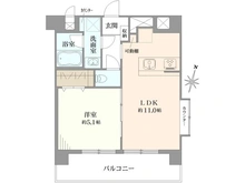 【東京都/渋谷区笹塚】日神パレステージ笹塚第二 間取り図