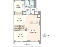 【東京都/杉並区荻窪】東荻窪マンション 間取り図