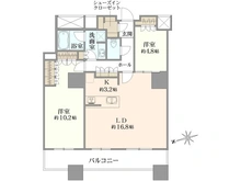 【東京都/新宿区西新宿】ザ・パークハウス西新宿タワー60 間取り図
