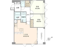 【東京都/渋谷区代々木】ビラハイツ参宮橋 間取り図