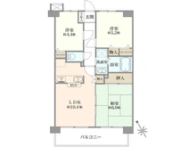 【東京都/板橋区高島平】キャニオン高島平パークアベニュー 間取り図