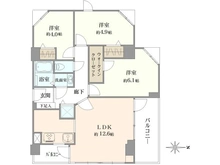 【東京都/新宿区新宿】グランドメゾン戸山 間取り図
